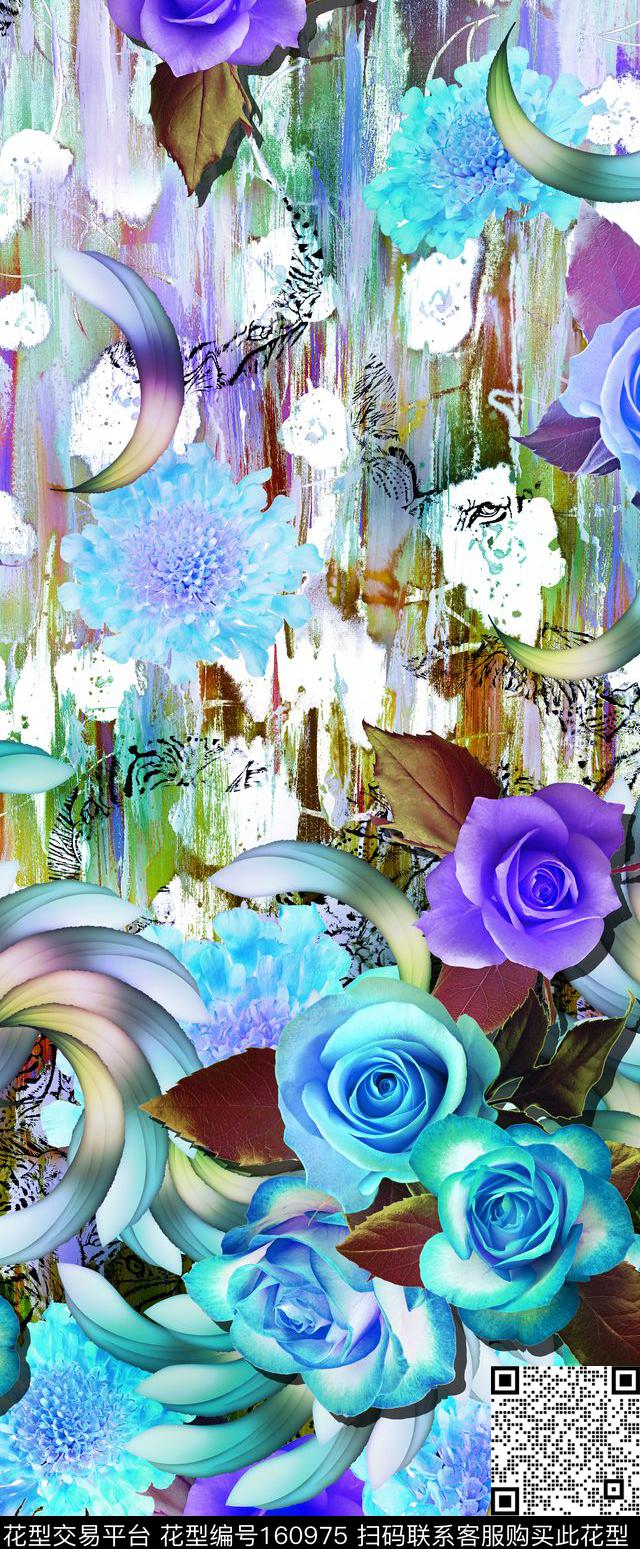 时尚定位数码印花华亿平台下载（图片编号: 160975） - 瓦栏（Walan）