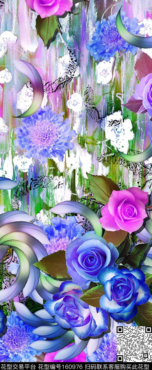 时尚定位数码印花华亿平台下载（图片编号: 160976） - 瓦栏（Walan）