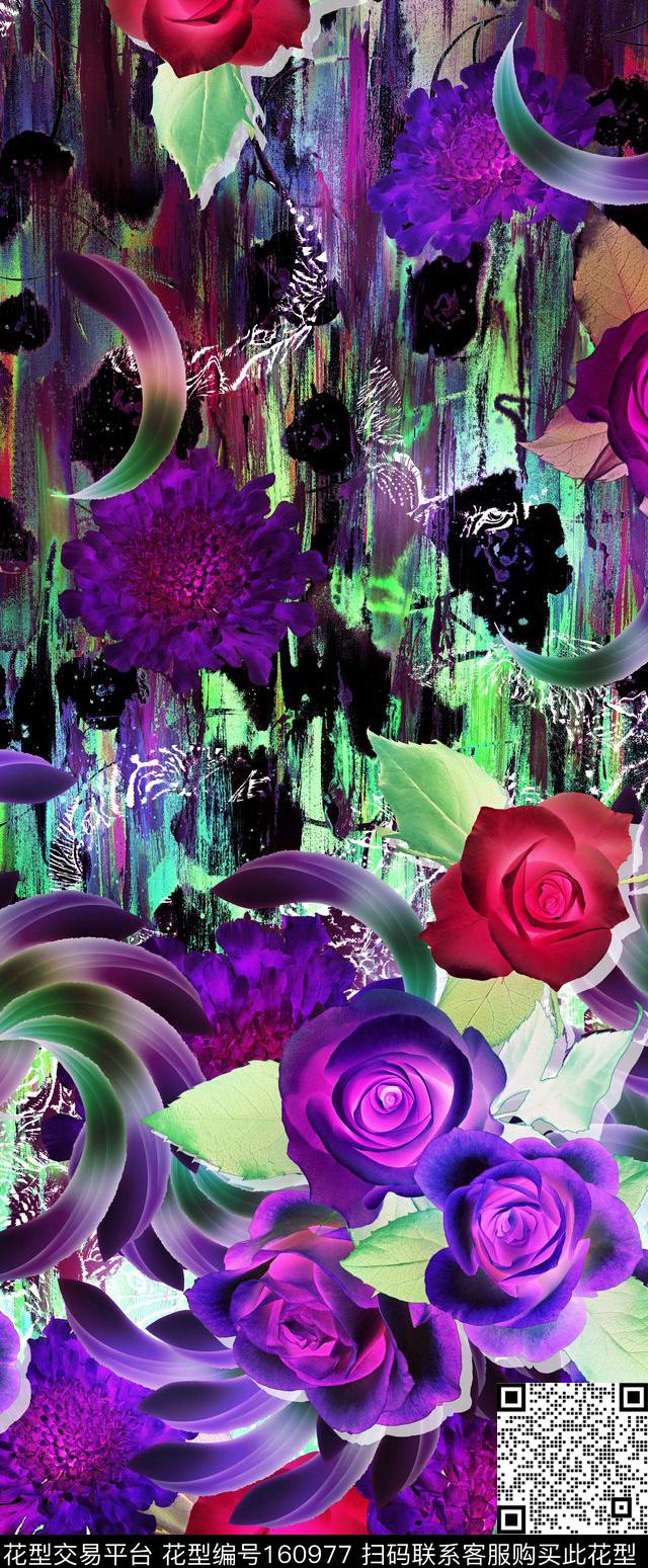 时尚定位数码印花华亿平台下载（图片编号: 160977） - 瓦栏（Walan）