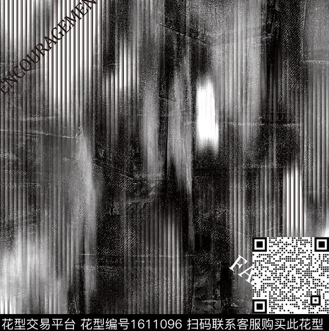 休闲字母抽象数码印花华亿平台下载（图片编号: 1611096） - 瓦栏（Walan）