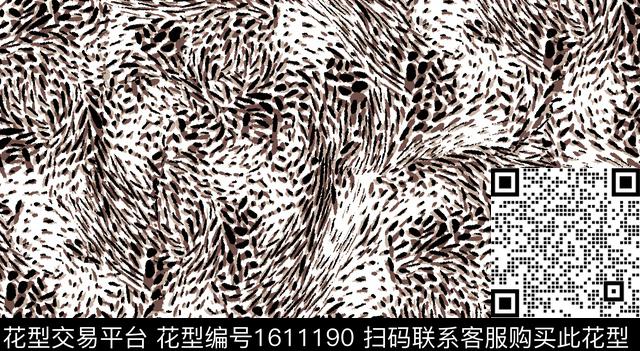 动物纹抽象纹理数码印花华亿平台下载（图片编号: 1611190） - 瓦栏（Walan）