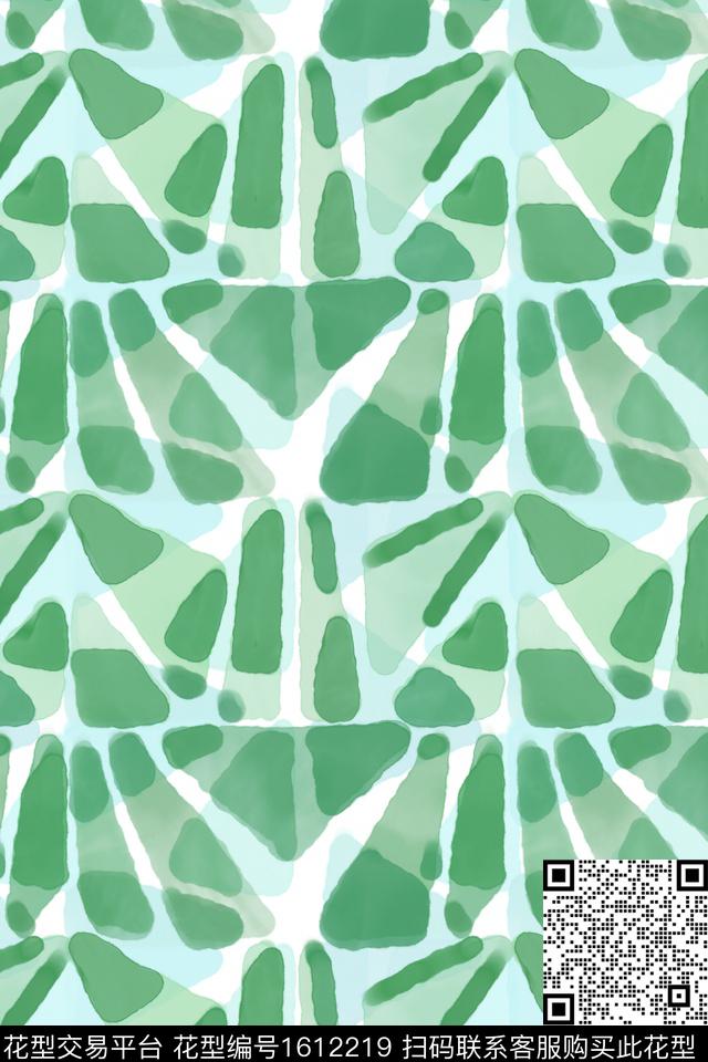 混合拼接水彩叠加数码印花华亿平台下载（图片编号: 1612219） - 瓦栏（Walan）