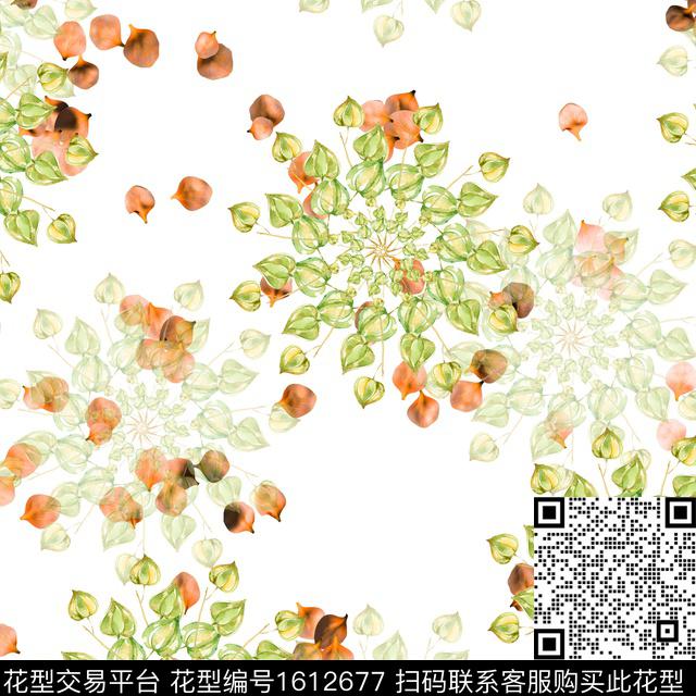 花瓣花卉影花数码印花华亿平台下载（图片编号: 1612677） - 瓦栏（Walan）