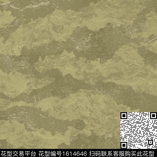 肌理香云纱抽象数码印花华亿平台下载（图片编号: 1614646） - 瓦栏（Walan）