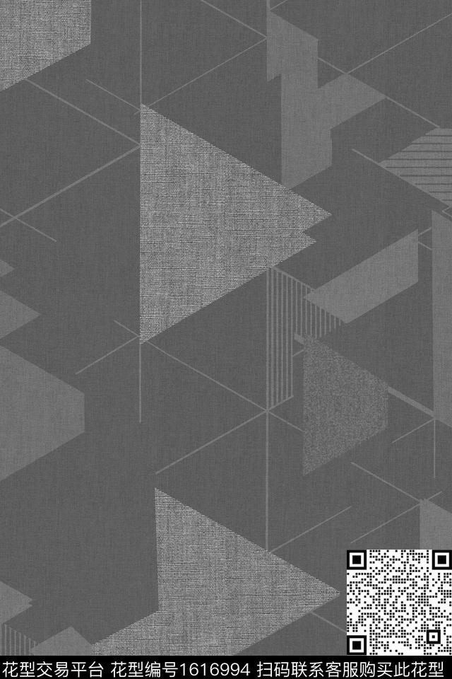 线条休闲肌理数码印花华亿平台下载（图片编号: 1616994） - 瓦栏（Walan）