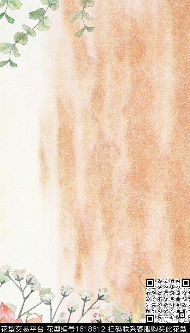 花卉多肉定位花数码印花华亿平台下载（图片编号: 1618612） - 瓦栏（Walan）