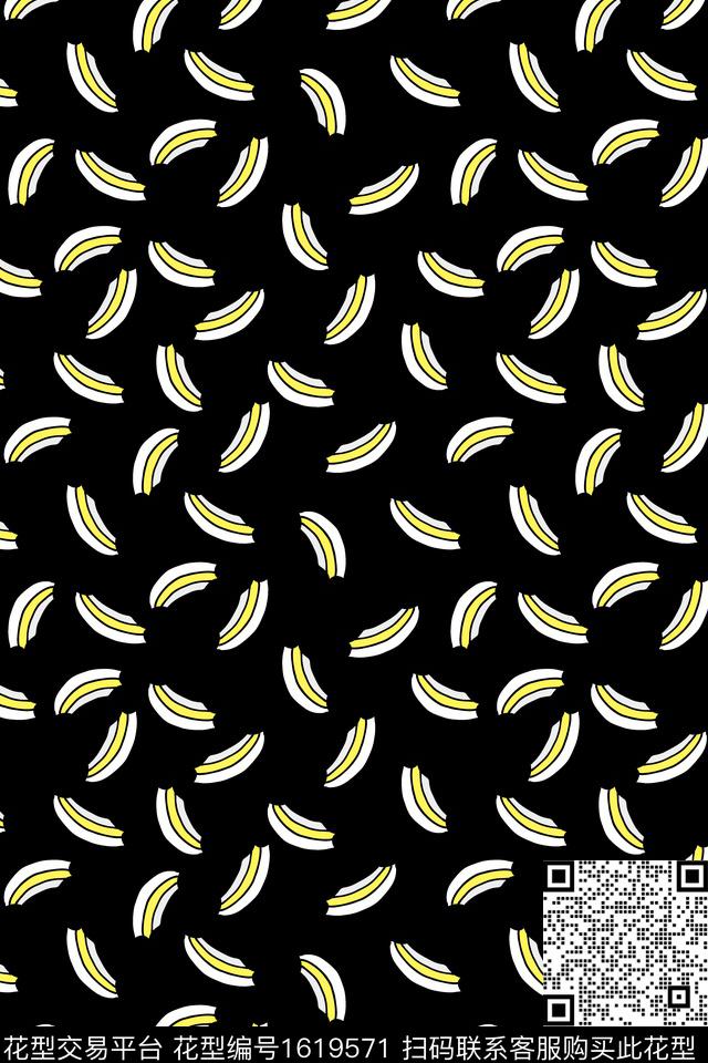 休闲条纹数码印花华亿平台下载（图片编号: 1619571） - 瓦栏（Walan）