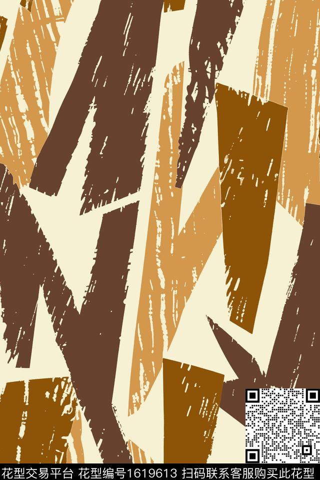 肌理混合拼接传统印花华亿平台下载（图片编号: 1619613） - 瓦栏（Walan）