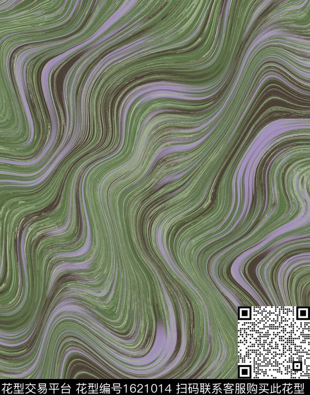 大理石肌理艺术数码印花华亿平台下载（图片编号: 1621014） - 瓦栏（Walan）