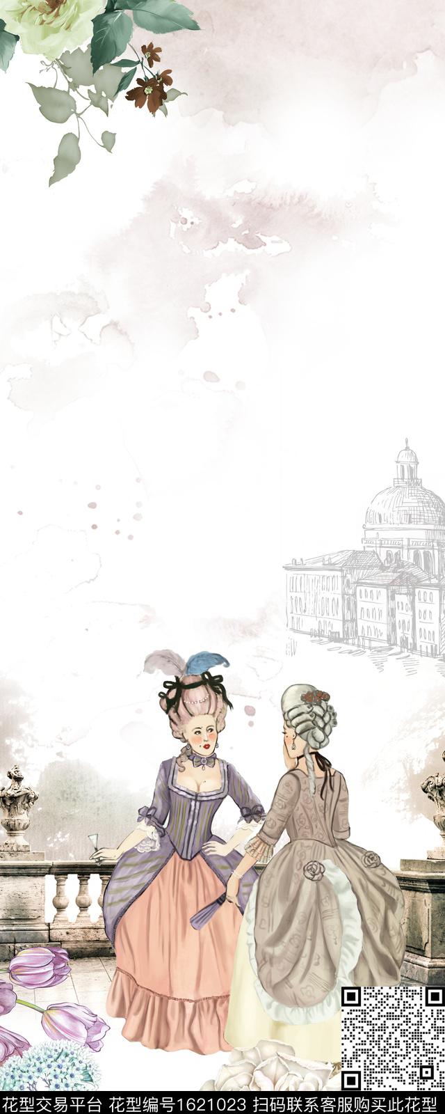 人物定位花欧洲数码印花华亿平台下载（图片编号: 1621023） - 瓦栏（Walan）