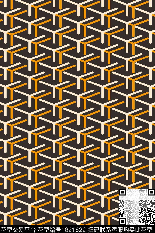 符号休闲卡其传统印花华亿平台下载（图片编号: 1621622） - 瓦栏（Walan）