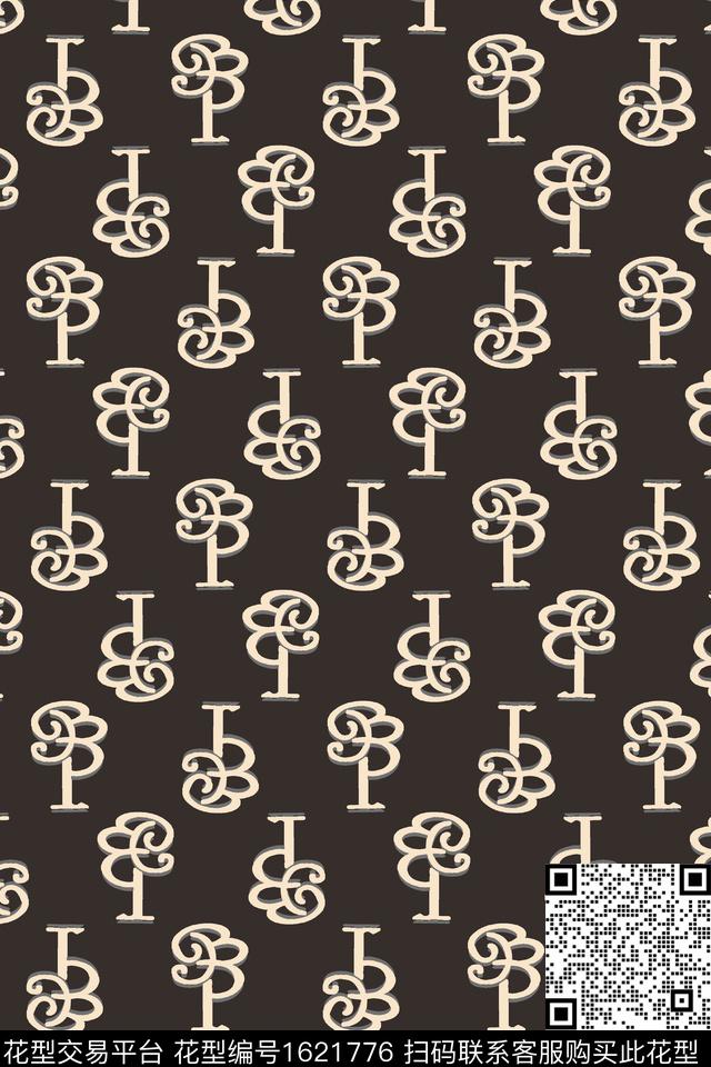 符号树休闲传统印花华亿平台下载（图片编号: 1621776） - 瓦栏（Walan）