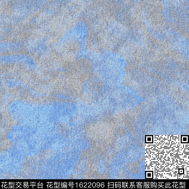 抽象肌理牛仔纹理数码印花华亿平台下载（图片编号: 1622096） - 瓦栏（Walan）