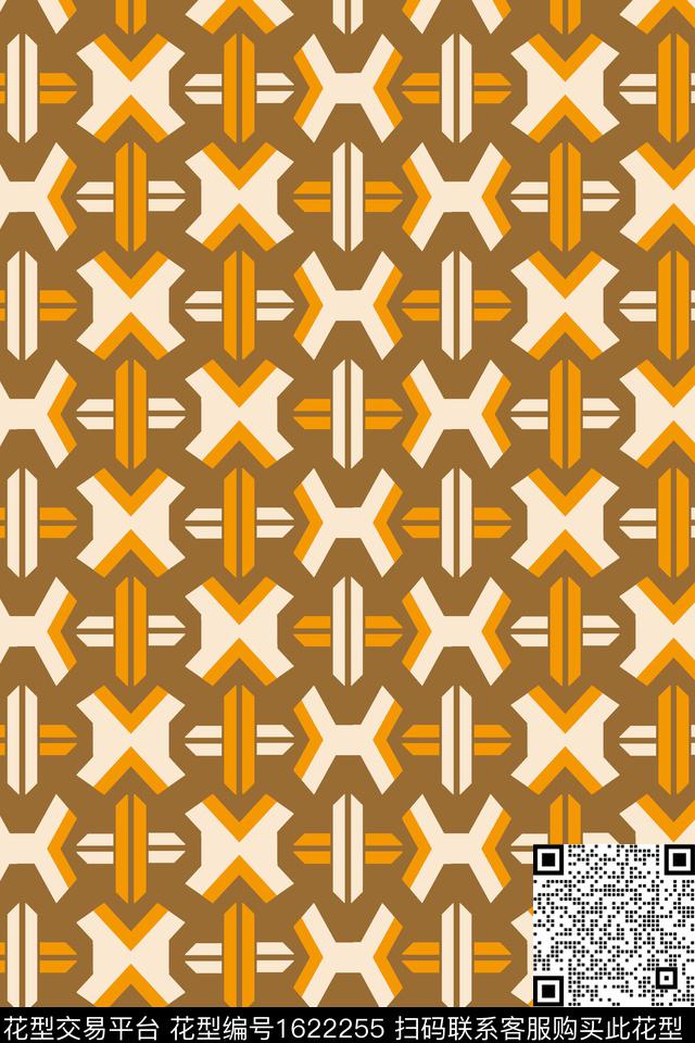 连续几何条纹传统印花华亿平台下载（图片编号: 1622255） - 瓦栏（Walan）
