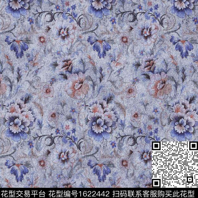 植物肌理布纹数码印花华亿平台下载（图片编号: 1622442） - 瓦栏（Walan）