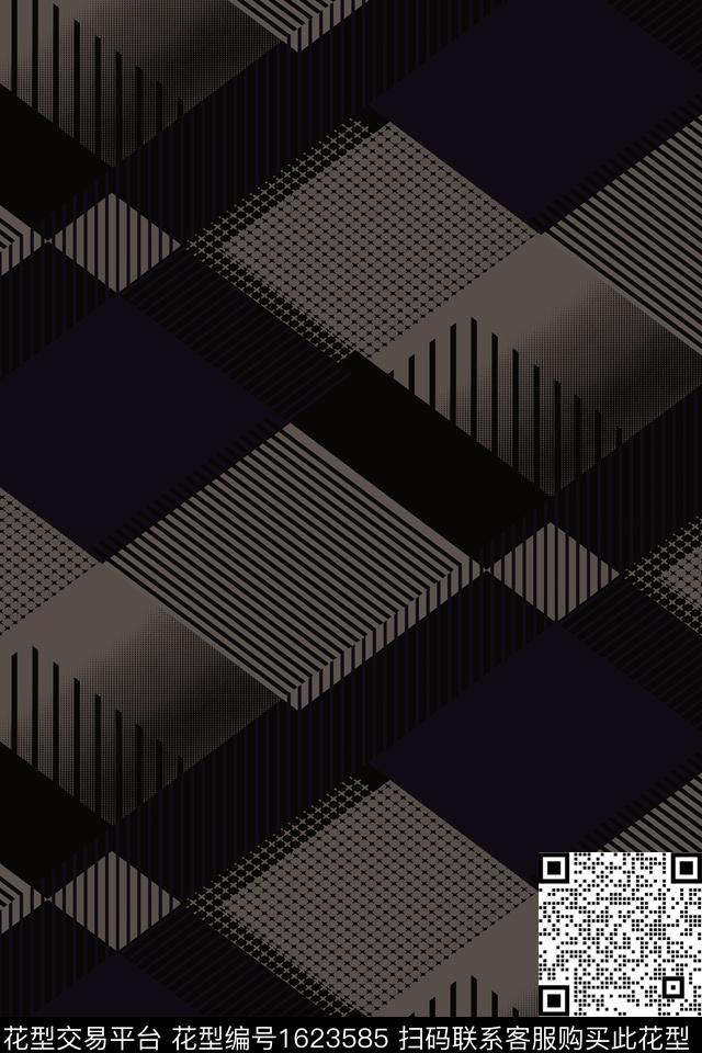 休闲几何男装传统印花华亿平台下载（图片编号: 1623585） - 瓦栏（Walan）