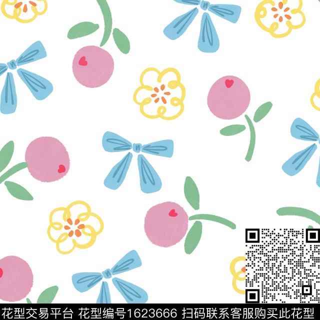 趣味小清新小碎花数码印花华亿平台下载（图片编号: 1623666） - 瓦栏（Walan）