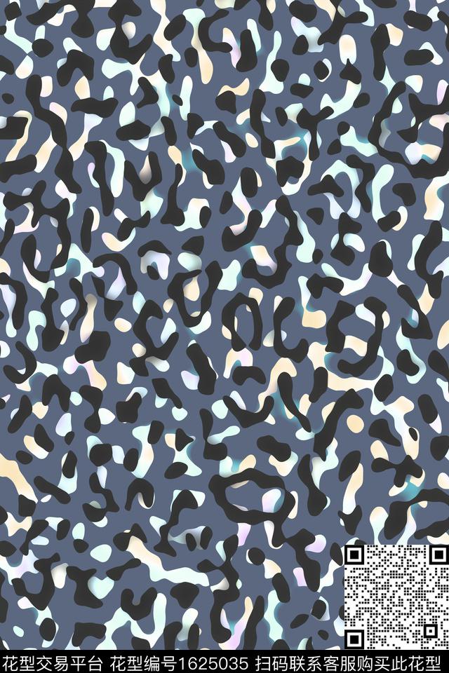豹纹迷彩数码印花华亿平台下载（图片编号: 1625035） - 瓦栏（Walan）