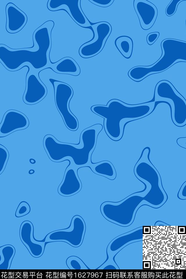 线条小碎花几何传统印花华亿平台下载（图片编号: 1627967） - 瓦栏（Walan）