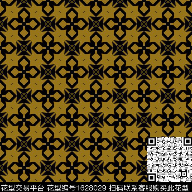 复古民族风几何传统印花华亿平台下载（图片编号: 1628029） - 瓦栏（Walan）