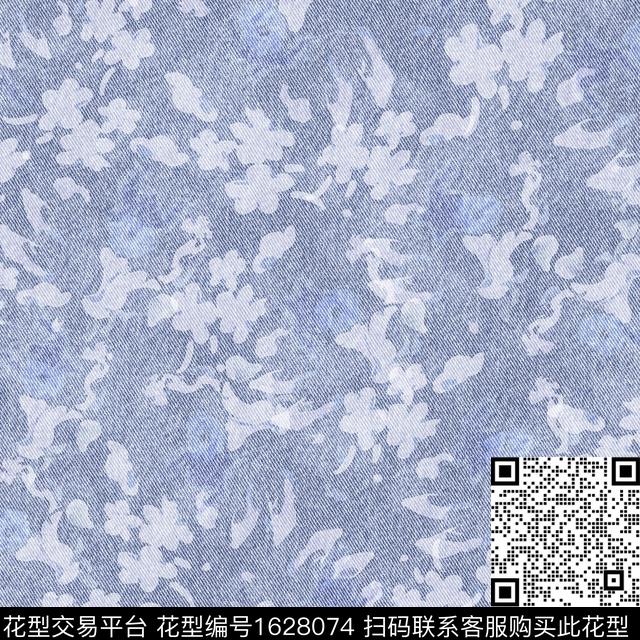 抽象小碎花肌理数码印花华亿平台下载（图片编号: 1628074） - 瓦栏（Walan）