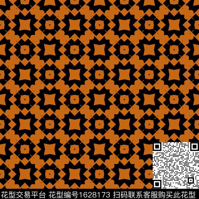 复古民族风几何传统印花华亿平台下载（图片编号: 1628173） - 瓦栏（Walan）