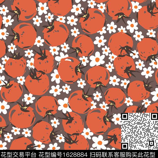 花卉小碎花中老年数码印花华亿平台下载（图片编号: 1628884） - 瓦栏（Walan）