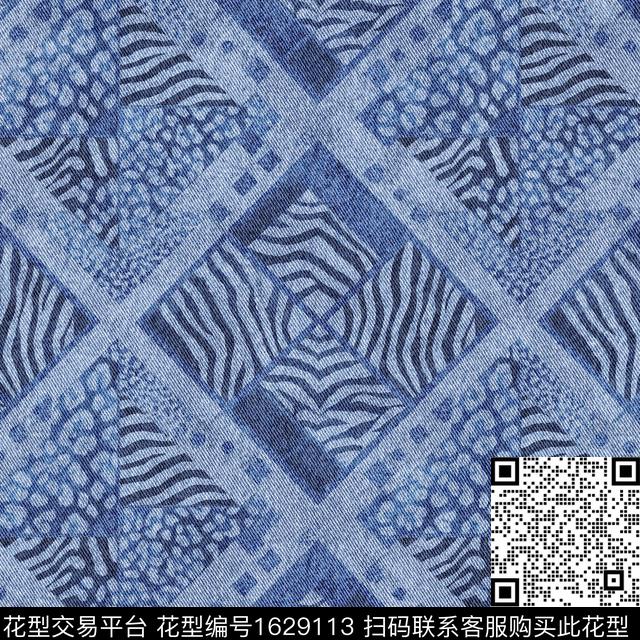 豹纹斑马纹动物纹数码印花华亿平台下载（图片编号: 1629113） - 瓦栏（Walan）