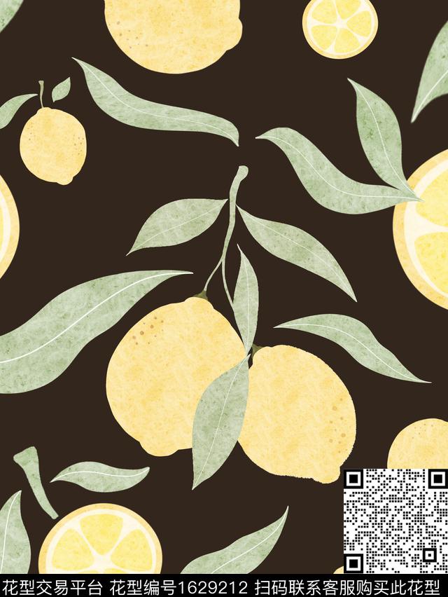 小清新清爽家纺数码印花华亿平台下载（图片编号: 1629212） - 瓦栏（Walan）