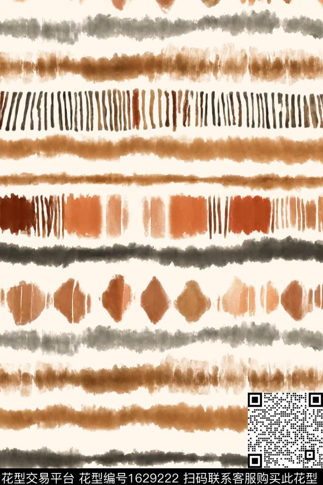 水彩条纹抽象数码印花华亿平台下载（图片编号: 1629222） - 瓦栏（Walan）