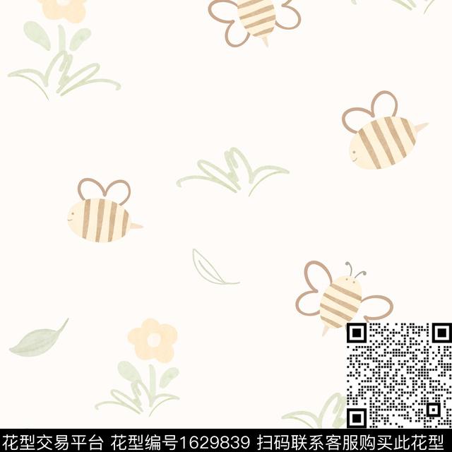 卡通动物小清新可爱传统印花华亿平台下载（图片编号: 1629839） - 瓦栏（Walan）