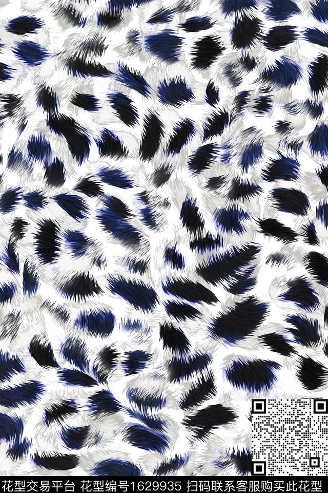 豹纹动物纹点纹数码印花华亿平台下载（图片编号: 1629935） - 瓦栏（Walan）