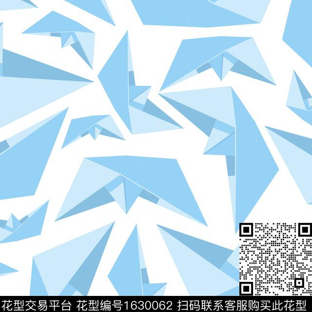 年轻女装彩色几何家纺传统印花华亿平台下载（图片编号: 1630062） - 瓦栏（Walan）