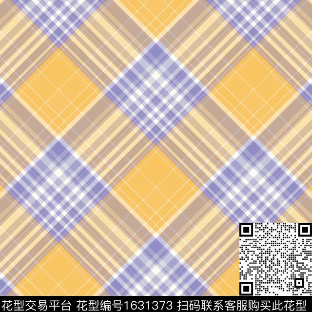 几何条纹格子数码印花华亿平台下载（图片编号: 1631373） - 瓦栏（Walan）