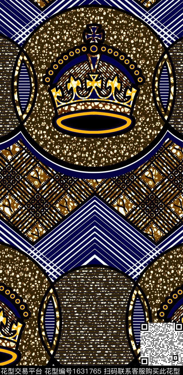 中东蜡染非洲蜡染数码印花华亿平台下载（图片编号: 1631765） - 瓦栏（Walan）