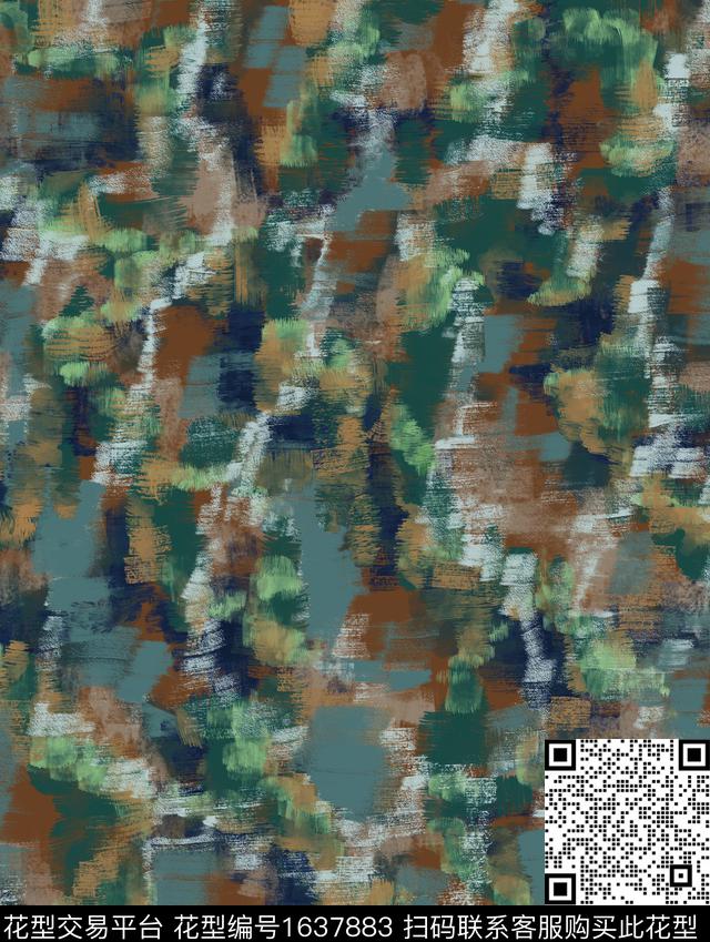 热带华亿平台数码华亿平台迷彩数码印花华亿平台下载（图片编号: 1637883） - 瓦栏（Walan）