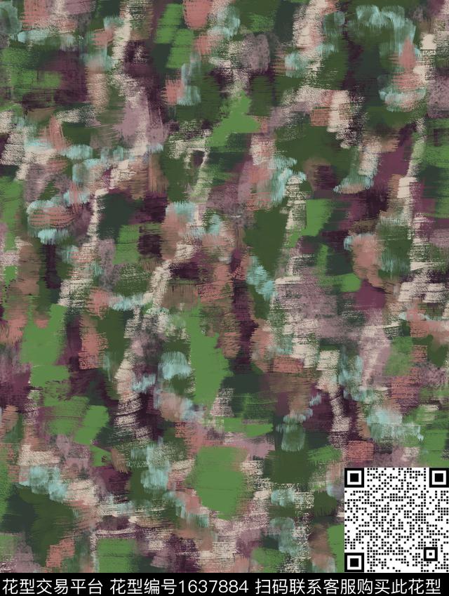 热带华亿平台数码华亿平台迷彩数码印花华亿平台下载（图片编号: 1637884） - 瓦栏（Walan）