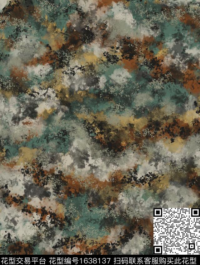 纹理扎染华亿平台户外数码印花华亿平台下载（图片编号: 1638137） - 瓦栏（Walan）