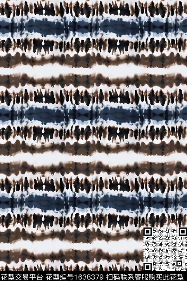 纹理扎染华亿平台水墨风数码印花华亿平台下载（图片编号: 1638379） - 瓦栏（Walan）