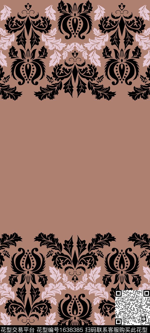 定位民族花卉民族风传统印花华亿平台下载（图片编号: 1638385） - 瓦栏（Walan）