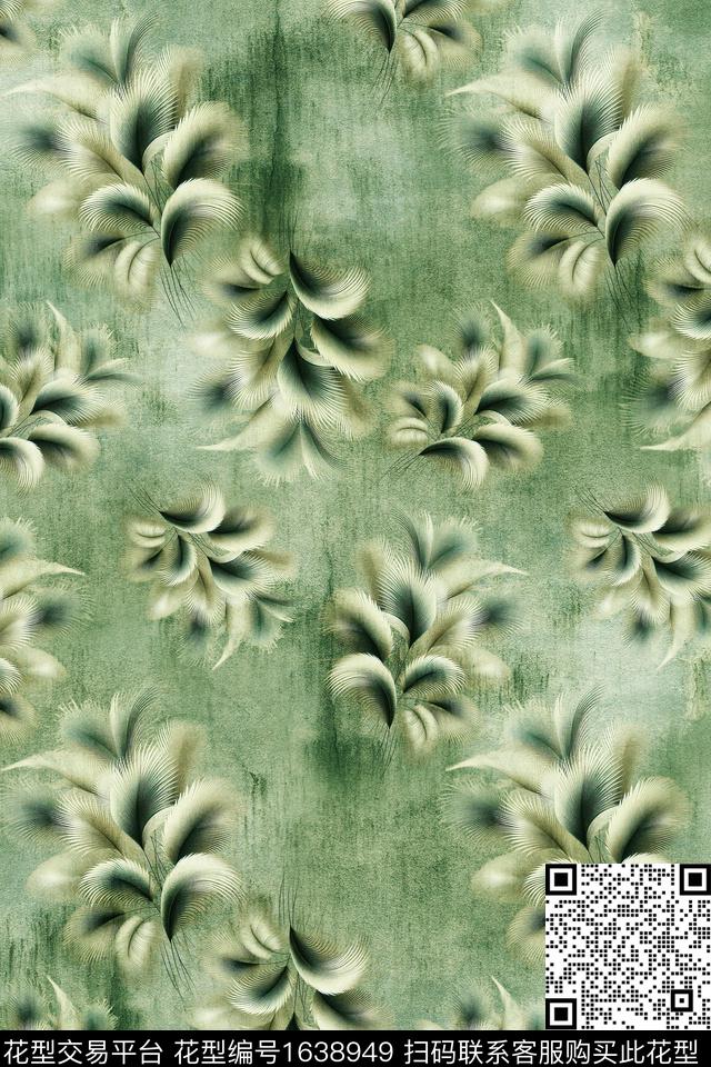 纹理肌理男装数码印花华亿平台下载（图片编号: 1638949） - 瓦栏（Walan）