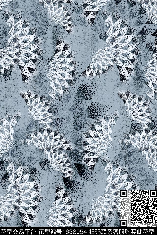 纹理肌理男装数码印花华亿平台下载（图片编号: 1638954） - 瓦栏（Walan）