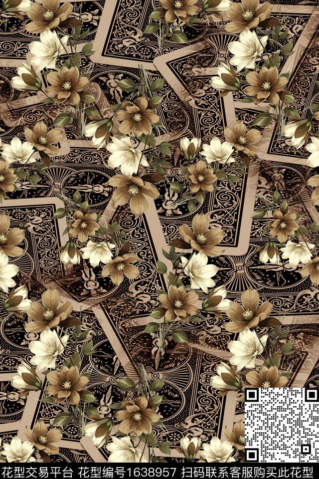 中老年男装旗袍数码印花华亿平台下载（图片编号: 1638957） - 瓦栏（Walan）