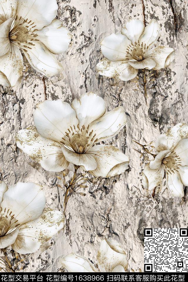 纹理肌理男装格子数码印花华亿平台下载（图片编号: 1638966） - 瓦栏（Walan）