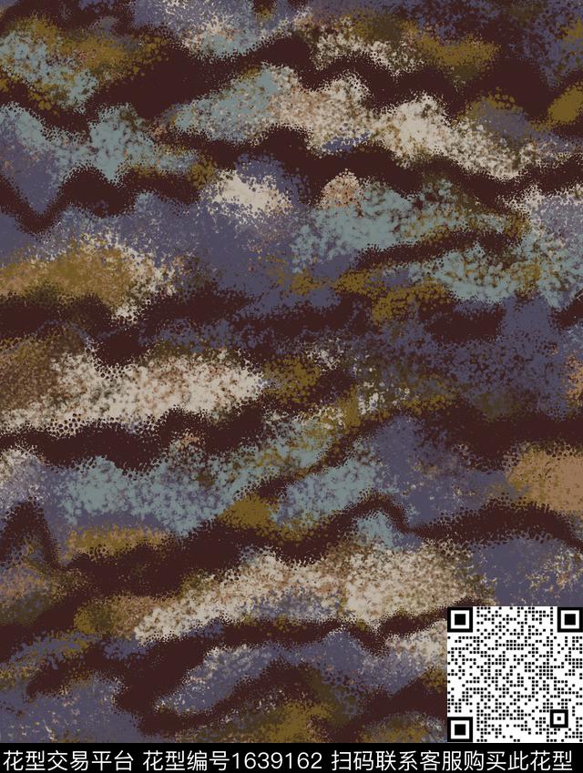 纹理大理石扎染华亿平台数码印花华亿平台下载（图片编号: 1639162） - 瓦栏（Walan）