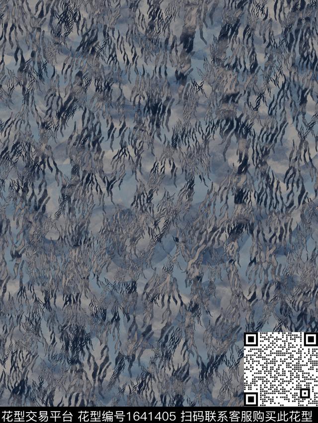 动物纹男装波西米亚数码印花华亿平台下载（图片编号: 1641405） - 瓦栏（Walan）