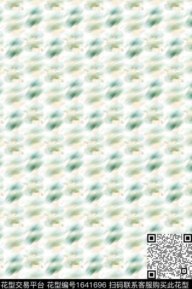 花卉抽象花卉模糊花卉数码印花华亿平台下载（图片编号: 1641696） - 瓦栏（Walan）