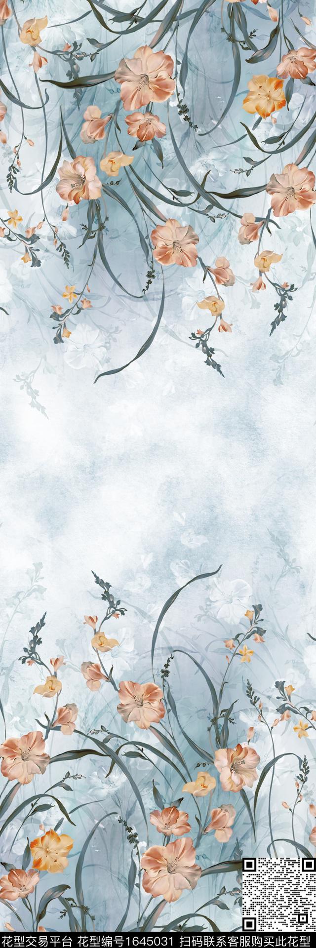 中东定位花花卉数码印花华亿平台下载（图片编号: 1645031） - 瓦栏（Walan）