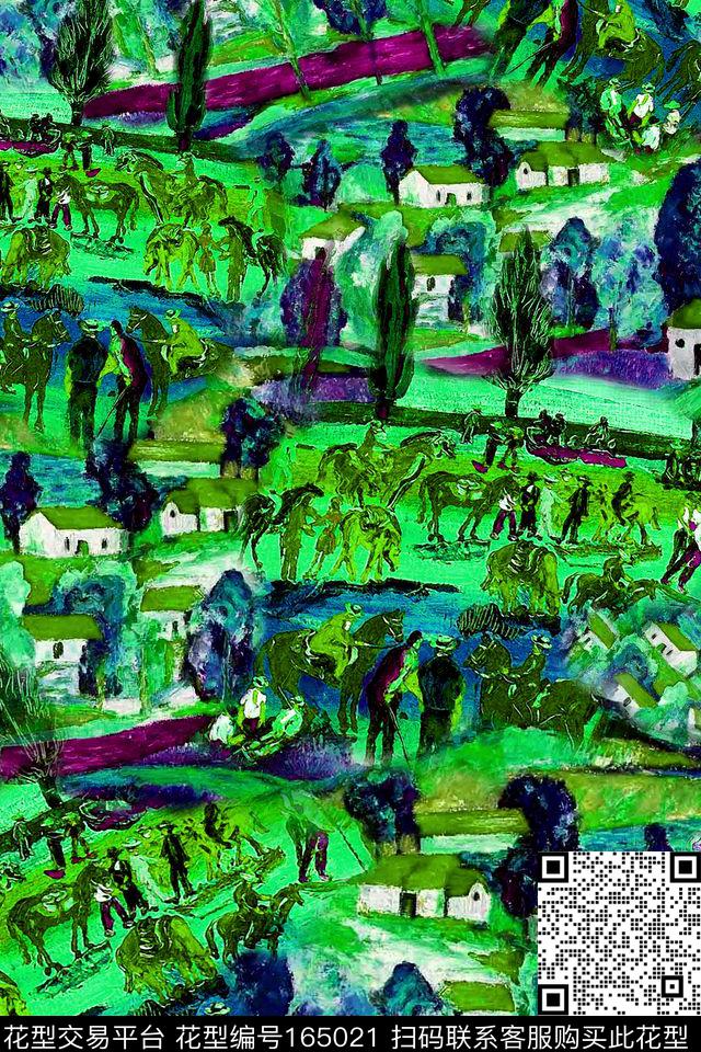 数码印花华亿平台下载（图片编号: 165021） - 瓦栏（Walan）