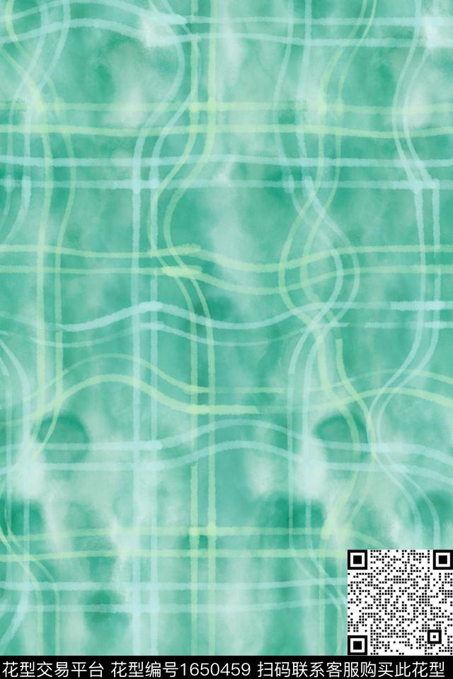 小清新清爽底花卉简约数码印花华亿平台下载（图片编号: 1650459） - 瓦栏（Walan）